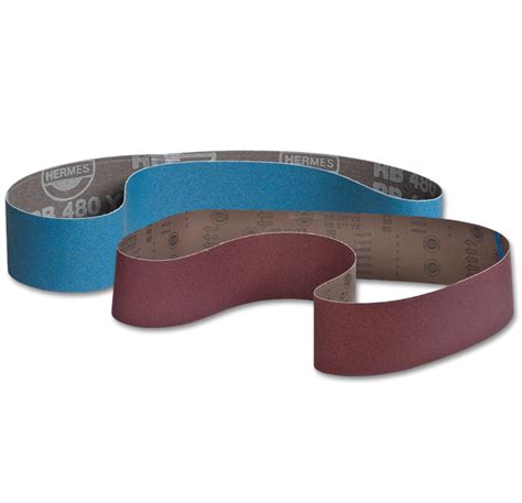 hermes coated abrasive belts|Hermes sanding belts.